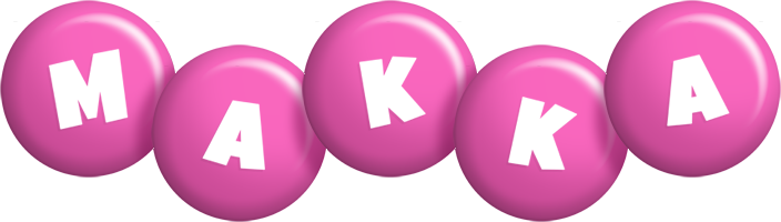 Makka candy-pink logo