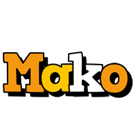 Mako cartoon logo