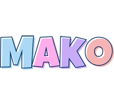 Mako pastel logo