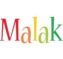 Malak birthday logo