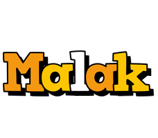 Malak cartoon logo