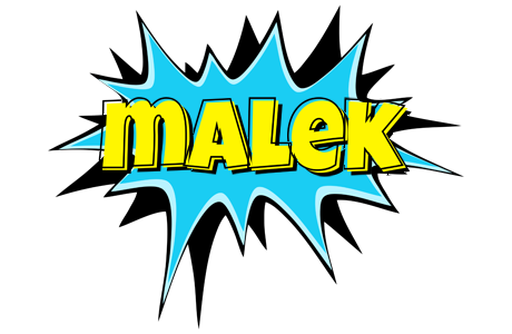 Malek amazing logo