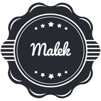 Malek badge logo