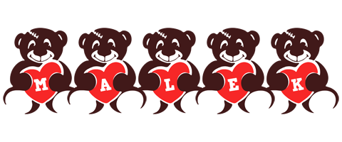 Malek bear logo