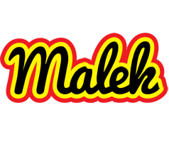 Malek flaming logo