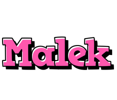 Malek girlish logo