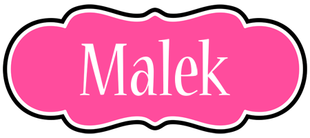 Malek invitation logo