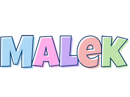 Malek pastel logo