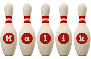 Malik bowling-pin logo