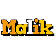Malik cartoon logo