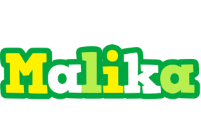Malika soccer logo
