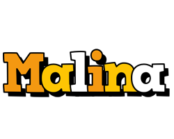 Malina cartoon logo