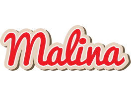 Malina chocolate logo