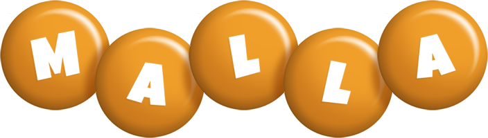 Malla candy-orange logo