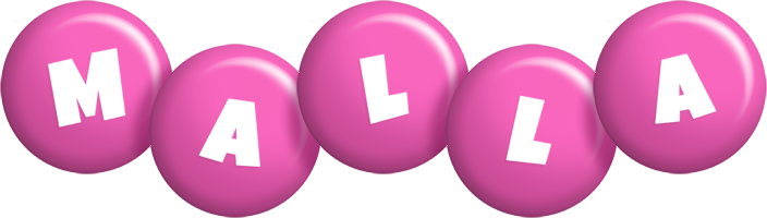 Malla candy-pink logo