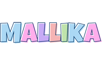 Mallika pastel logo