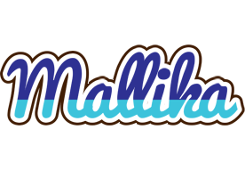 Mallika raining logo