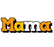 Mama cartoon logo