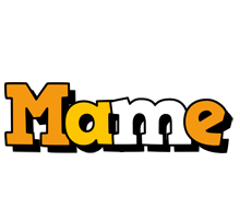 Mame cartoon logo