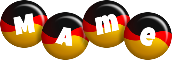 Mame german logo