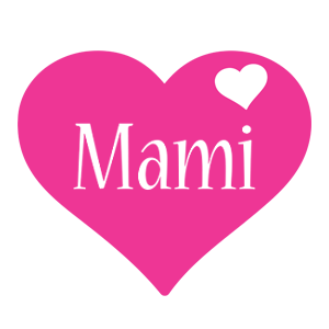 Mami love-heart logo