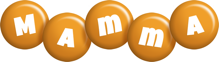 Mamma candy-orange logo