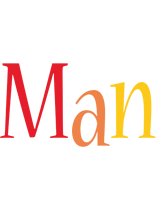 Man birthday logo