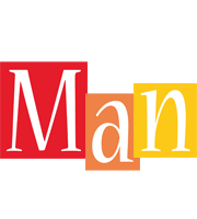 Man colors logo