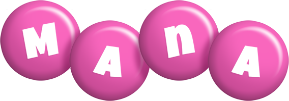 Mana candy-pink logo