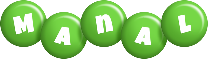 Manal candy-green logo