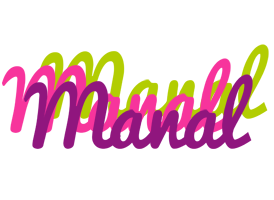 Manal flowers logo