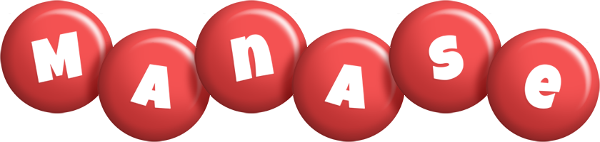 Manase candy-red logo
