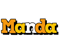 Manda cartoon logo