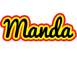 Manda flaming logo