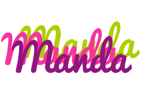 Manda flowers logo