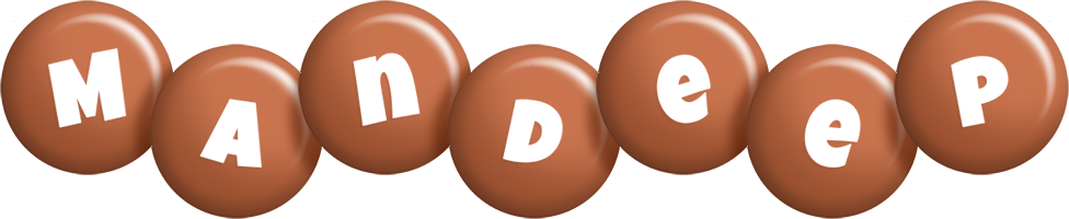 Mandeep candy-brown logo