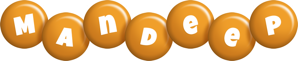 Mandeep candy-orange logo