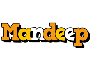 Mandeep cartoon logo