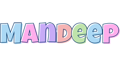 Mandeep pastel logo