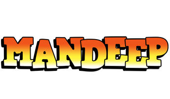 Mandeep sunset logo