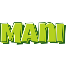 Mani summer logo