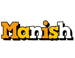 Manish cartoon logo
