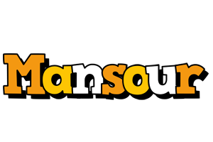 Mansour cartoon logo