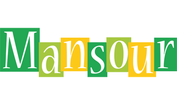Mansour lemonade logo
