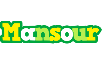 Mansour soccer logo