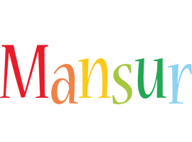 Mansur birthday logo