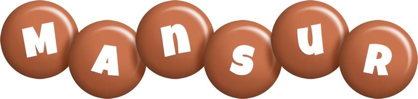 Mansur candy-brown logo