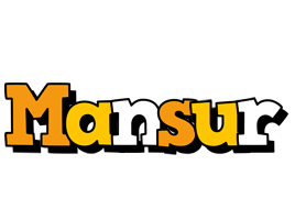 Mansur cartoon logo