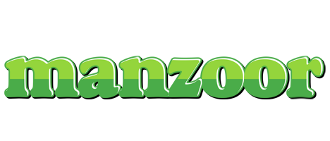 Manzoor apple logo