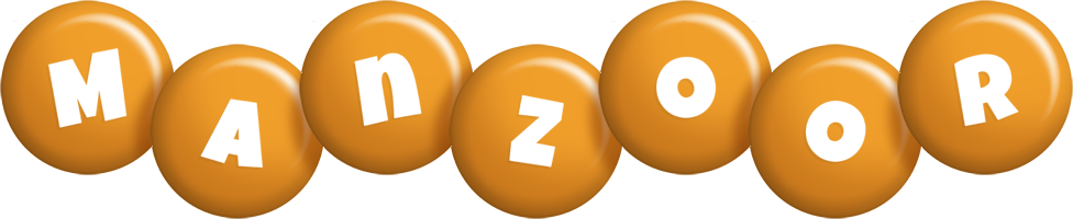 Manzoor candy-orange logo